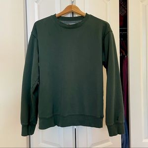 TNA ARITZIA cozy fleece perfect crew sweatshirt